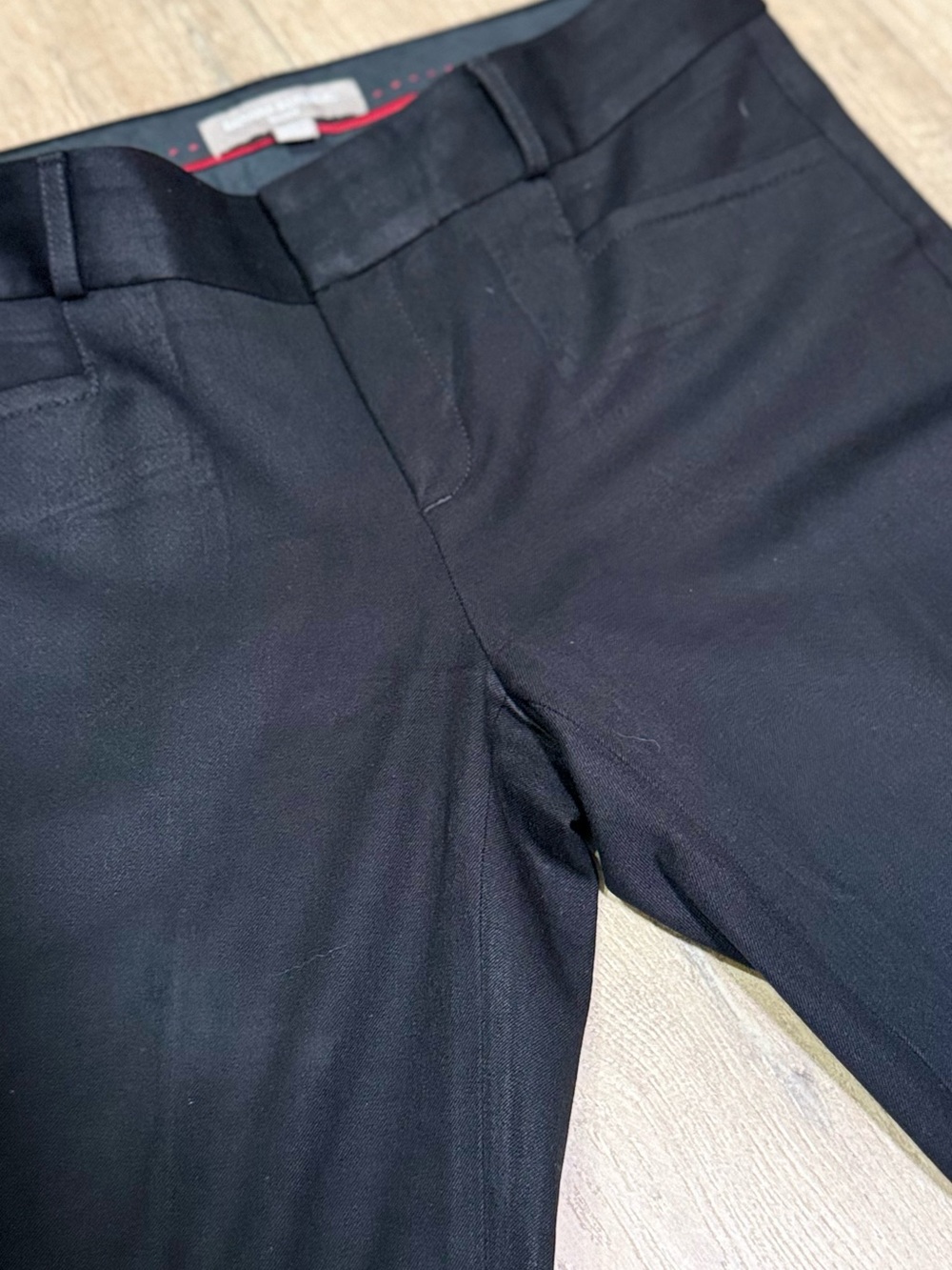 Banana Republic Sloan Black Slim Ankle Pants Tailored Trousers Size 0 - Picture 4 of 11